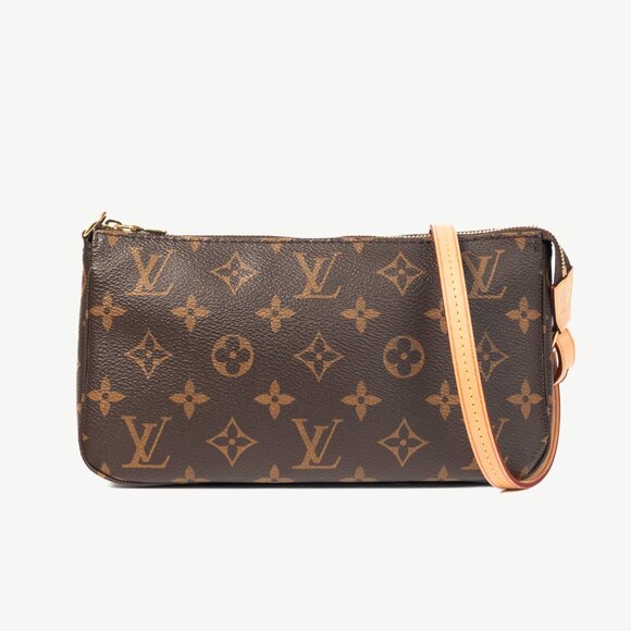 Louis Vuitton Pochette Accessoires NM Monogram Canvas Baguette - Picture 1 of 12